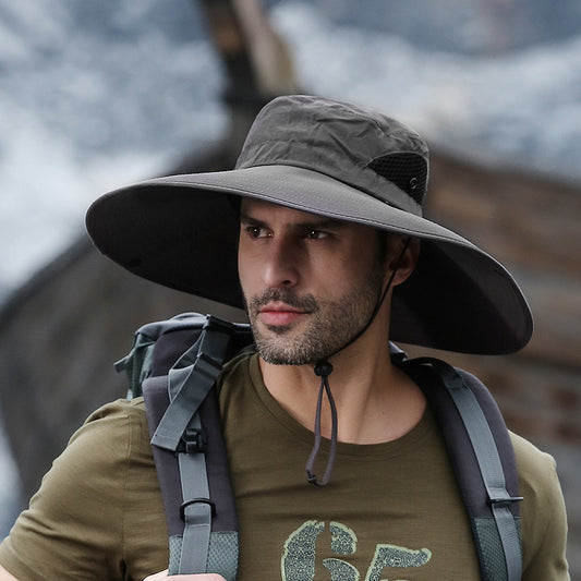 قبعة صياد السمك سريعة الجفاف ومقاومة للأشعة فوق البنفسجية في الهواء الطلق