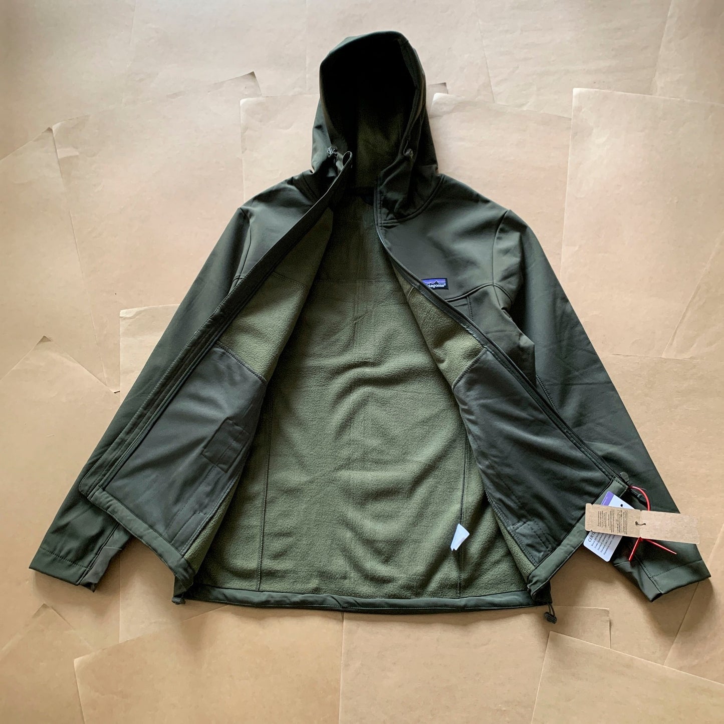 outdoor Outdoor Soft Shell Plus Fleece Windproof and Water-resistant Hooded Jacket