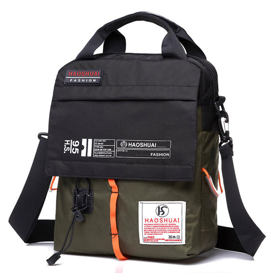Clearance Waterproof Canvas Men's Crossbody Bag(XCHS202)