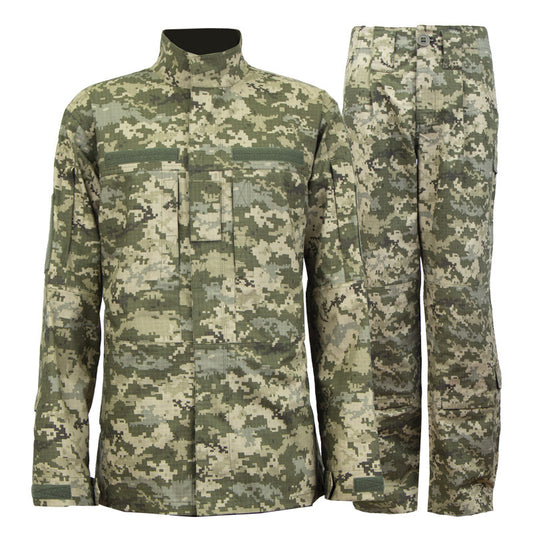 Camouflage à manches longues Camo numérique tactique à manches
