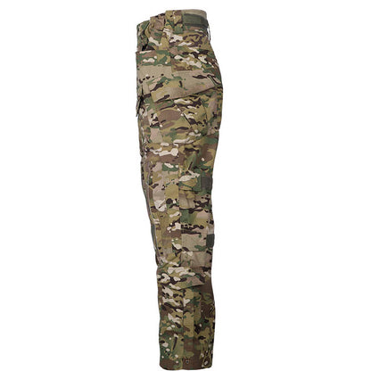 Pantalones de bolsillo grandes tácticos de camuflaje para el agua para entrenamiento de combate