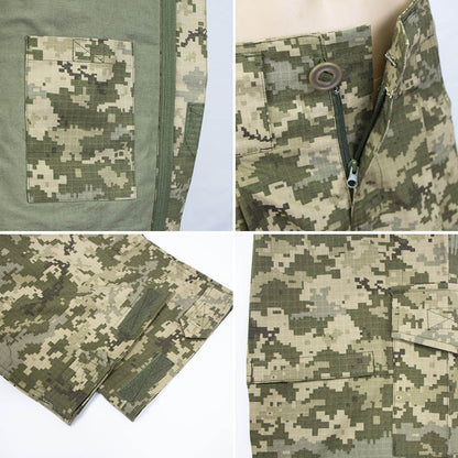 Camuflagem de manga comprida Sutis Sutis Digital Camo