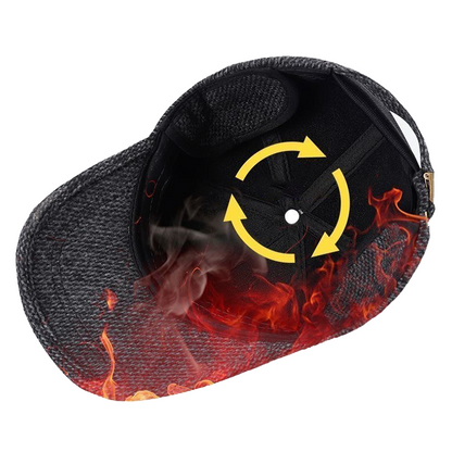 Men's Fleece Thickened Windproof Earmuffs Outdoor Travel Casual Hats