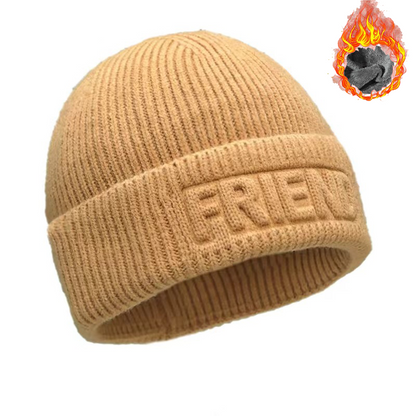 Men's Knitted Jacquard Thickened Warm Ear Protection Hat