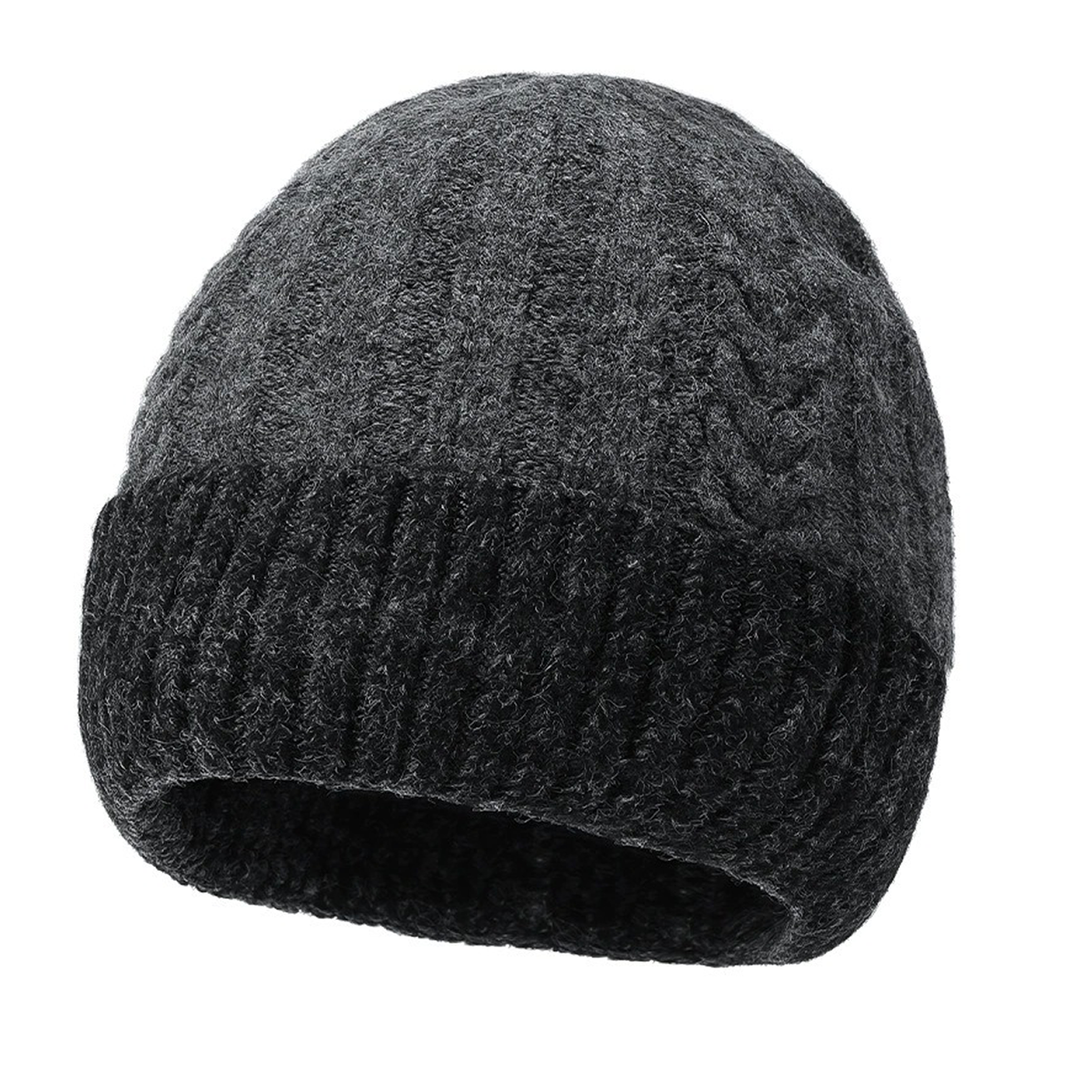 Unisex Winter Cable Knit Beanie Hat Stylish And Warm Headwear