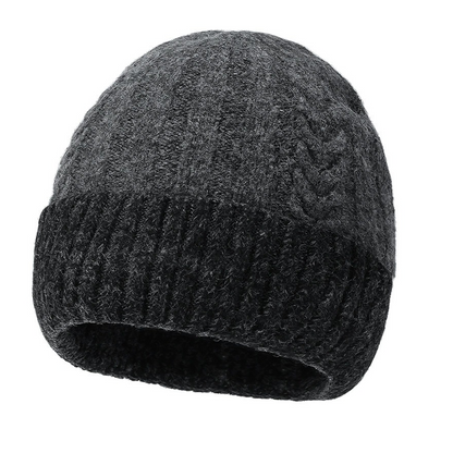 Unisex Winter Cable Knit Beanie Hat Stylish And Warm Headwear