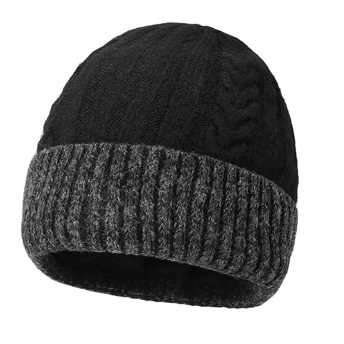 Unisex Winter Cable Knit Beanie Hat Stylish And Warm Headwear