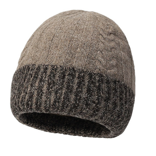 Unisex Winter Cable Knit Beanie Hat Stylish And Warm Headwear