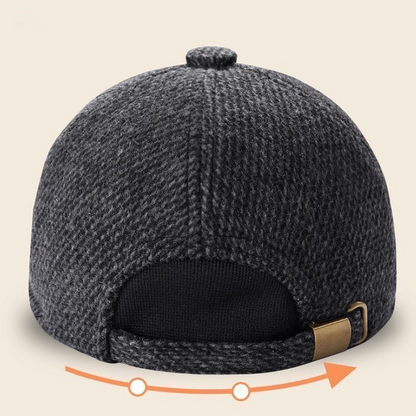 Men's Fleece Thickened Windproof Earmuffs Outdoor Travel Casual Hats