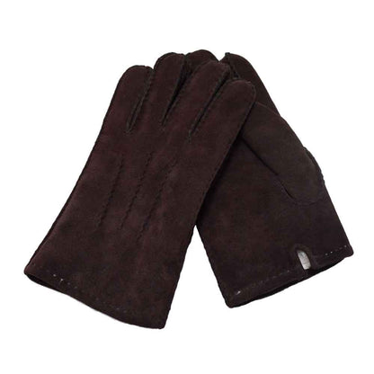 Unisex Fur Winter Sheepskin Five-finger Enlarged Thickened Foreign Trade Gloves