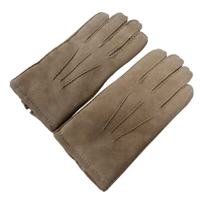 Unisex Fur Winter Sheepskin Five-finger Enlarged Thickened Foreign Trade Gloves