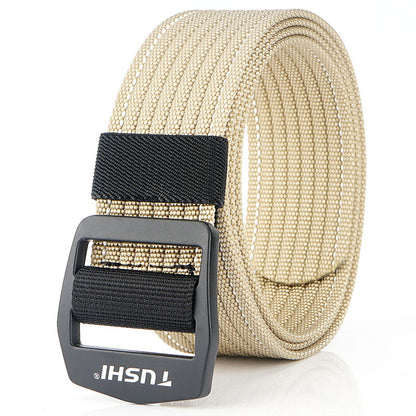 Unisex Vintage Outdoor Tactical Nylon Canvas Multi-Function Belt