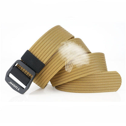 Unisex Vintage Outdoor Tactical Nylon Canvas Multi-Function Belt