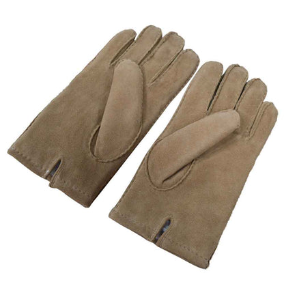 Unisex Fur Winter Sheepskin Five-finger Enlarged Thickened Foreign Trade Gloves
