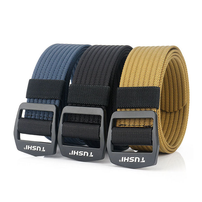Unisex Vintage Outdoor Tactical Nylon Canvas Multi-Function Belt