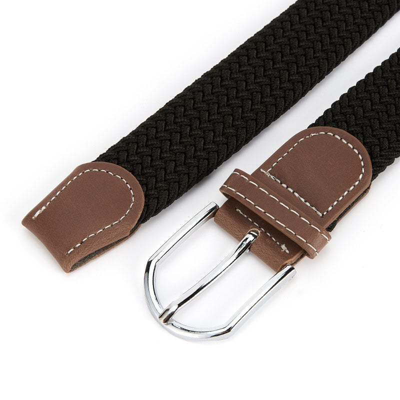 Unisex Vintage Outdoor Canvas Woven Knit Work Belt