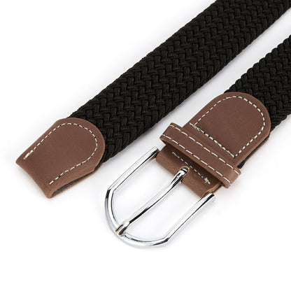 Unisex Vintage Outdoor Canvas Woven Knit Work Belt