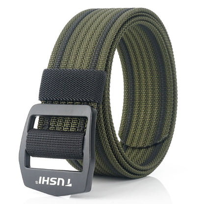 Unisex Vintage Outdoor Tactical Nylon Canvas Multi-Function Belt