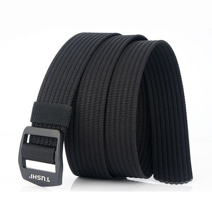 Unisex Vintage Outdoor Tactical Nylon Canvas Multi-Function Belt