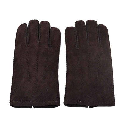 Unisex Fur Winter Sheepskin Five-finger Enlarged Thickened Foreign Trade Gloves