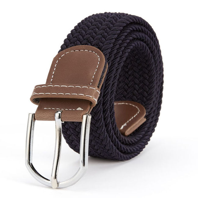 Unisex Vintage Outdoor Canvas Woven Knit Work Belt