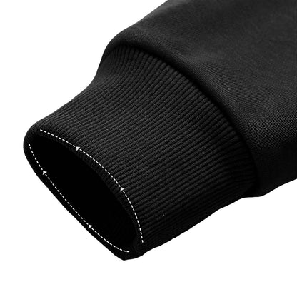 Men's Vintage Route 66 Road Trip Fleece Pocket Full Zip Long Sleeve Hoodie Jacket