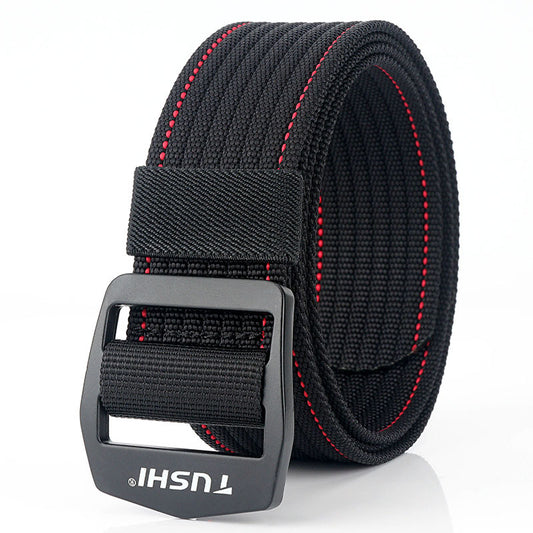 Unisex Vintage Outdoor Tactical Nylon Canvas Multi-Function Belt