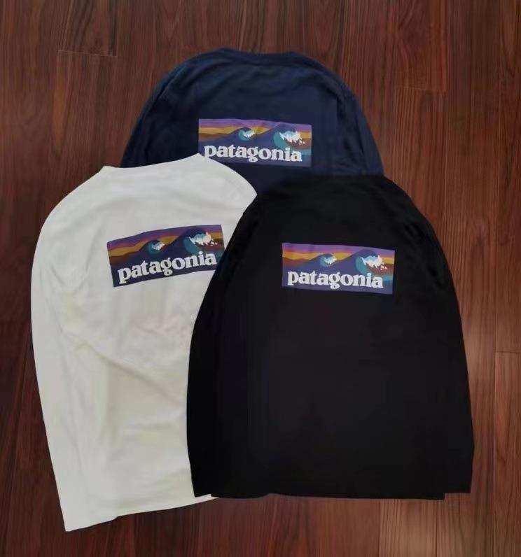 outdoor Mens Long-Sleeved Ocean Cotton T Shirts