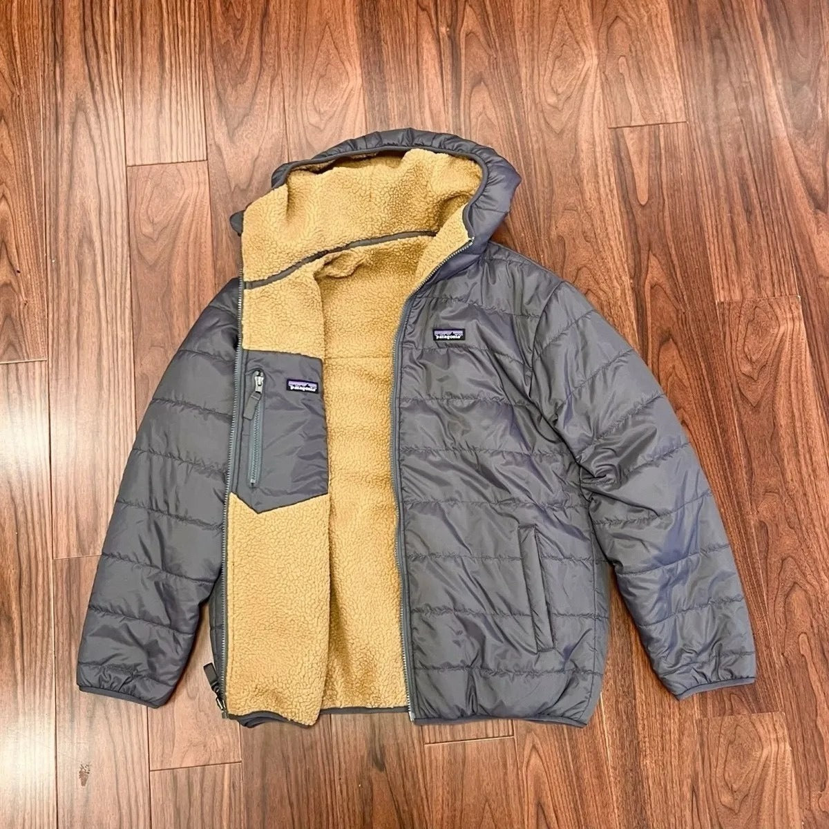 outdoor Fleece Jacket Hoodie Warm Reversible Reversible Ready Freddy Hoody Winter Jacket