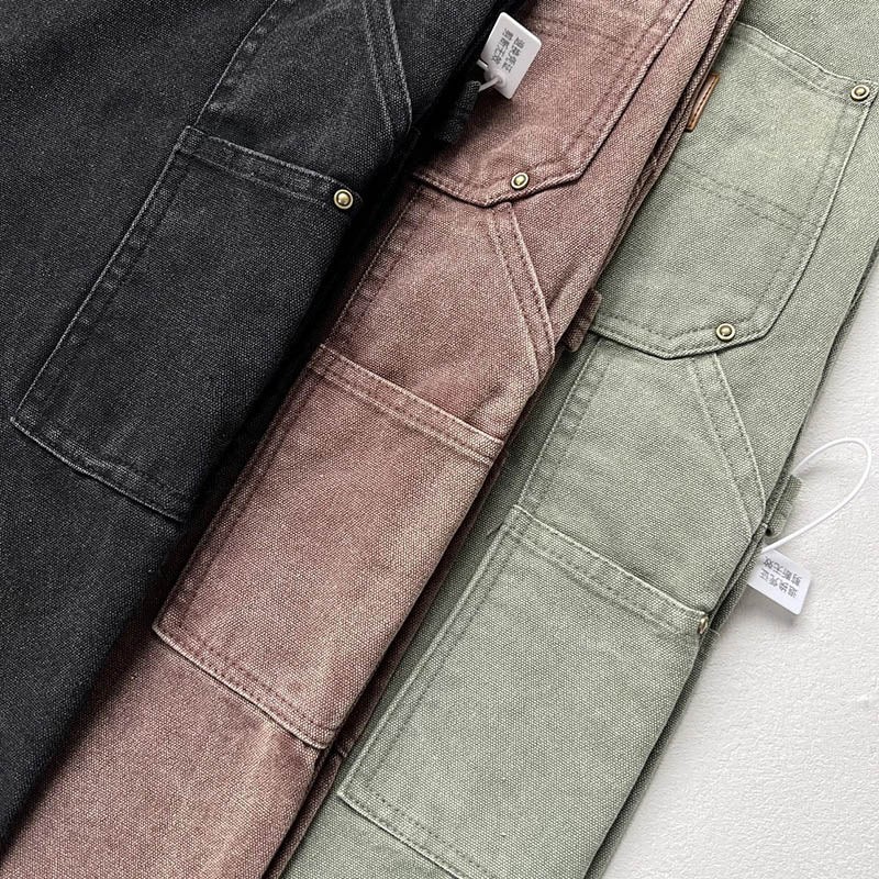 Vintage washed and distressed Carhartt work jeans