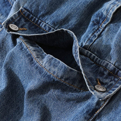 Salles en denim pour les vêtements de travail des hommes Plus taille