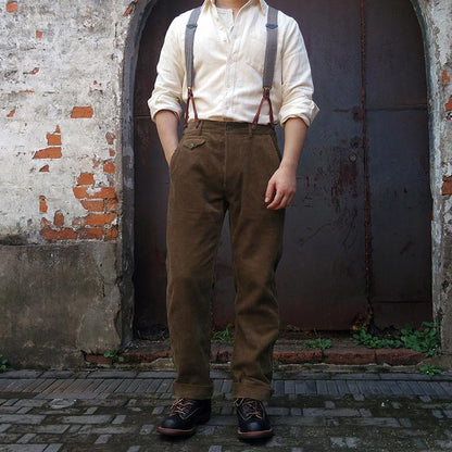1920s 12oz Corduroy Farmer Work Trousers