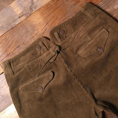 1920s 12oz Corduroy Farmer Work Trousers