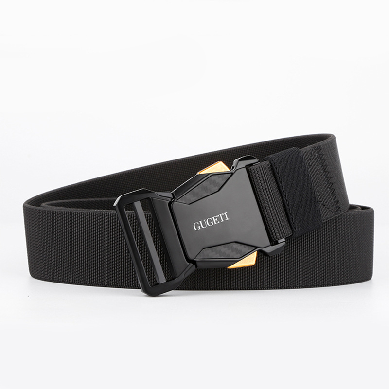 Adjustable Tactical Belt With Quick-Release Buckle - Perfect For Casual And Outdoor Use