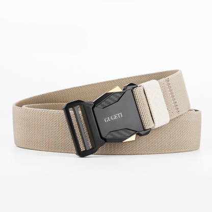 Adjustable Tactical Belt With Quick-Release Buckle - Perfect For Casual And Outdoor Use