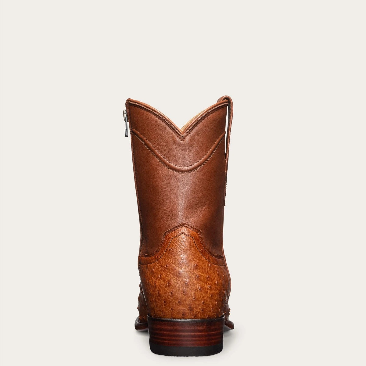 Classic Western Cowboy Boot With Unique Quilted Design