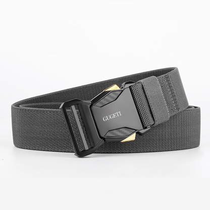 Adjustable Tactical Belt With Quick-Release Buckle - Perfect For Casual And Outdoor Use