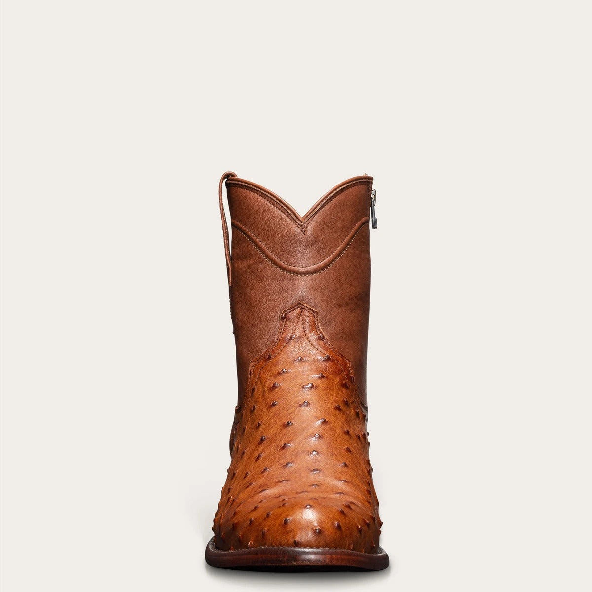 Classic Western Cowboy Boot With Unique Quilted Design