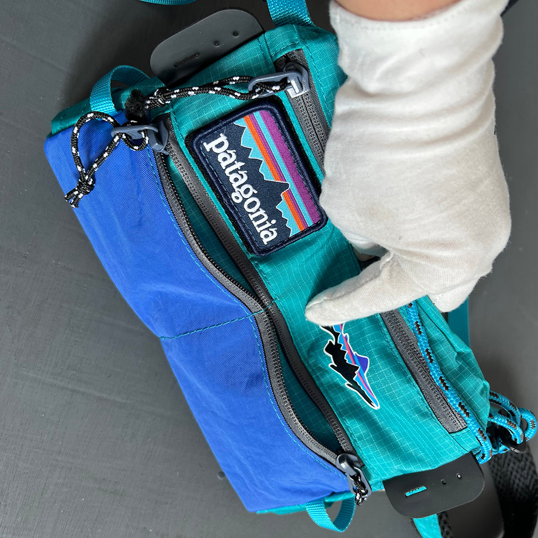 Terravia Mini Hip Pack 1L Lightweight 1-liter Hip Pack Black Color