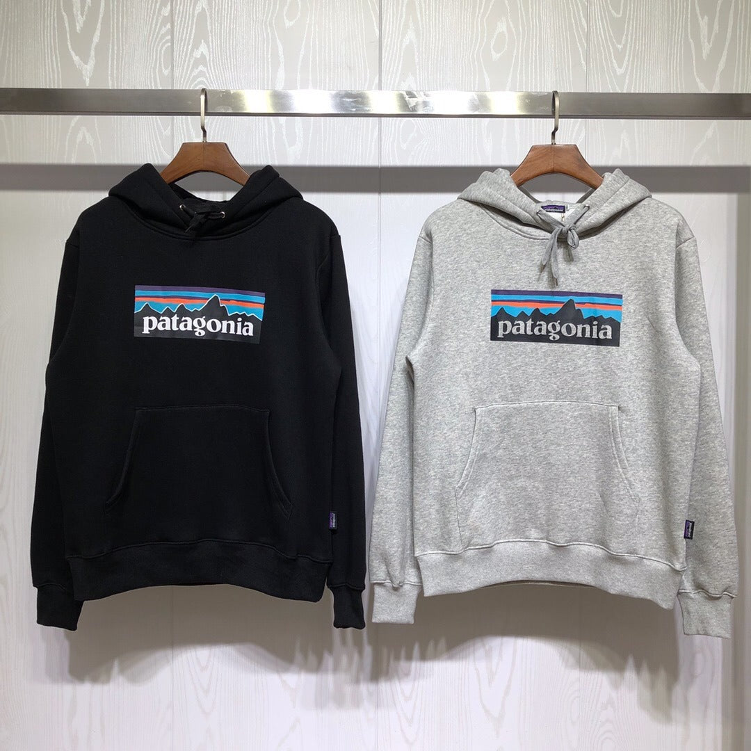 BEAMS x outdoor P-6 Mountain Print Plush Thickened Hoodies