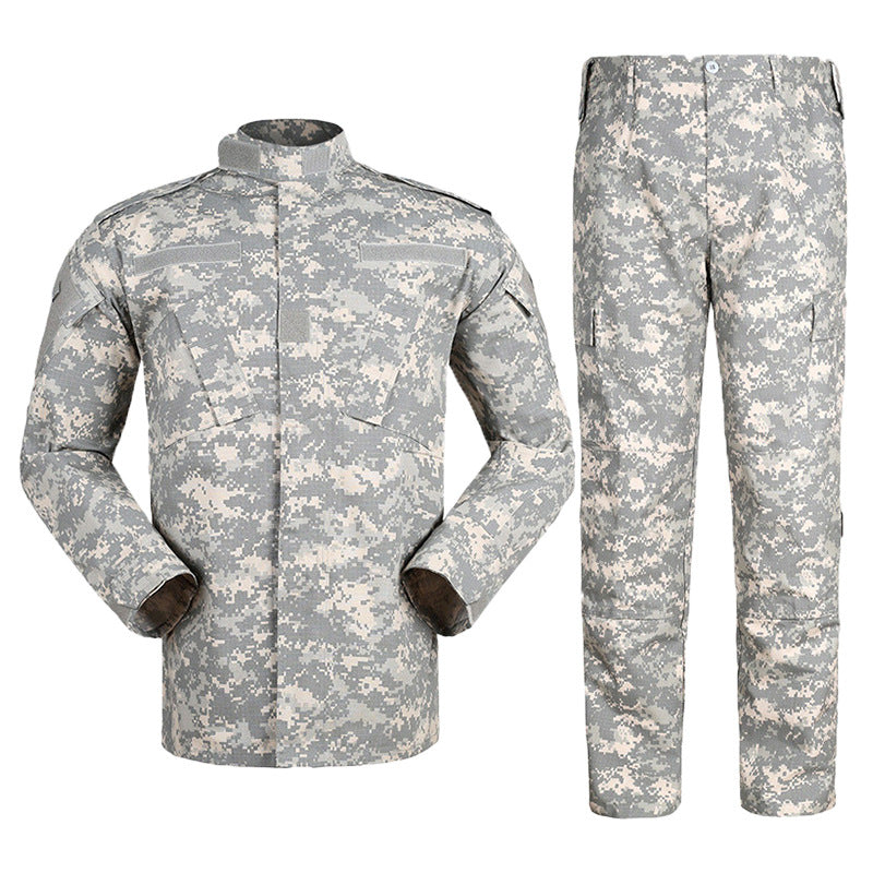 American Camo Outdoor Training Set Wear-resistant Suit