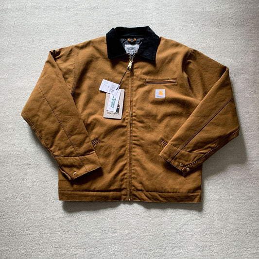 Carhartt  Wip Og Detroit Jacket Detroit J01 Felt Lined Jacket Lapel Coat