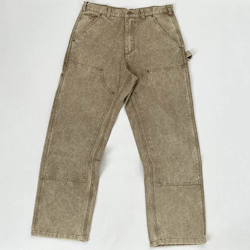 Vintage washed and distressed Carhartt work jeans