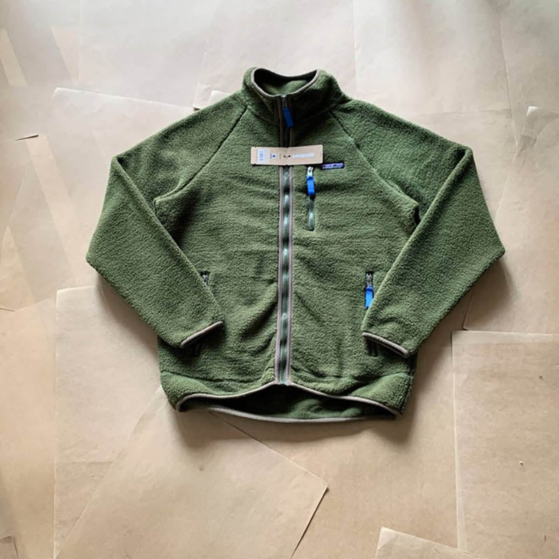 Lambskin Outdoor Warm Jacket outdoor Fleece Jacket Coat Winter Autumn