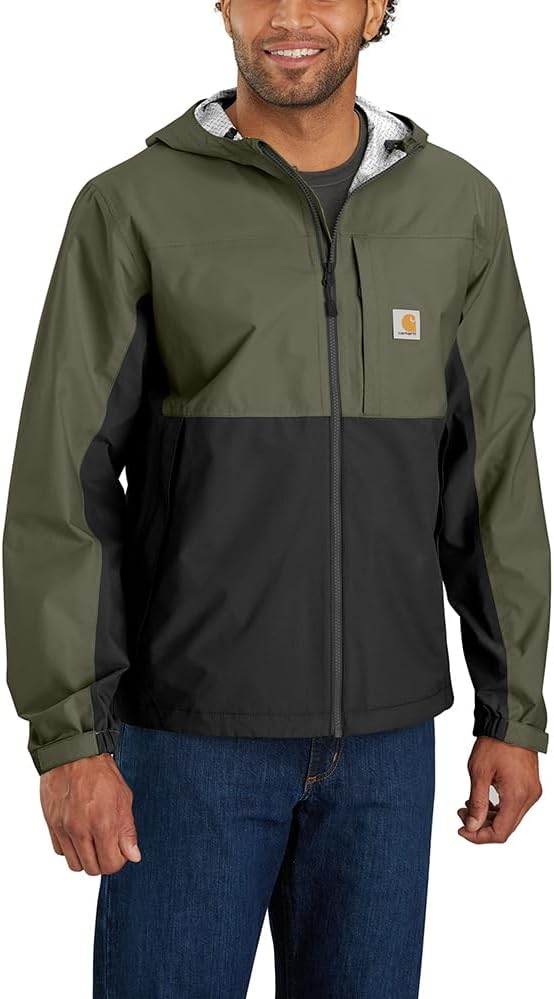 Carhartt Mens Storm Defender Relaxed Fit Lightweight Packable Jacket