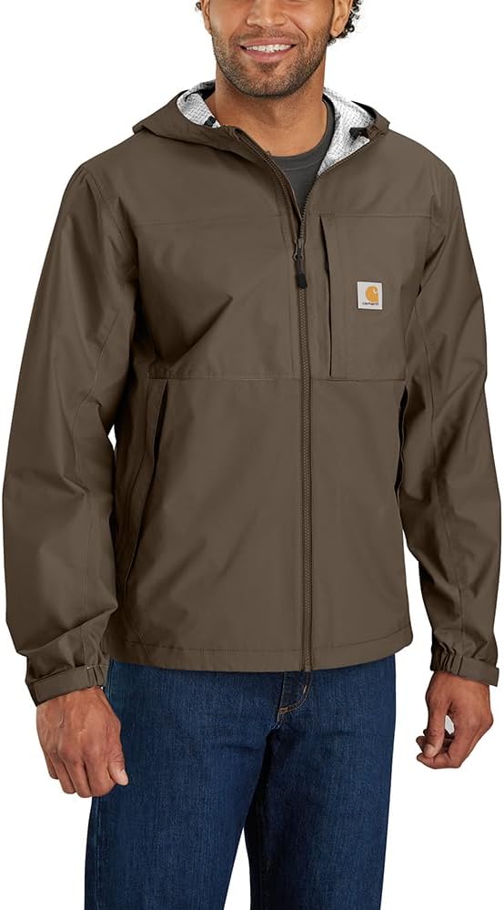 Carhartt Mens Storm Defender Relaxed Fit Lightweight Packable Jacket