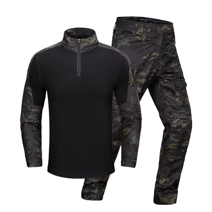 Treinamento de camuflagem de manga longa Treinando tático Sutis Tactical Men's Tactical