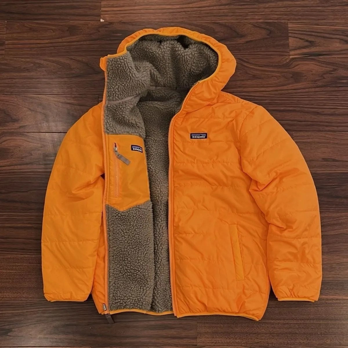 outdoor Fleece Jacket Hoodie Warm Reversible Reversible Ready Freddy Hoody Winter Jacket