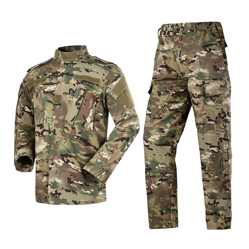 American Camo Outdoor Training Set Wear-resistant Suit