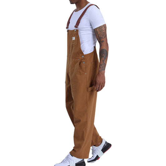 Men Brown Overalls for Men Workwear